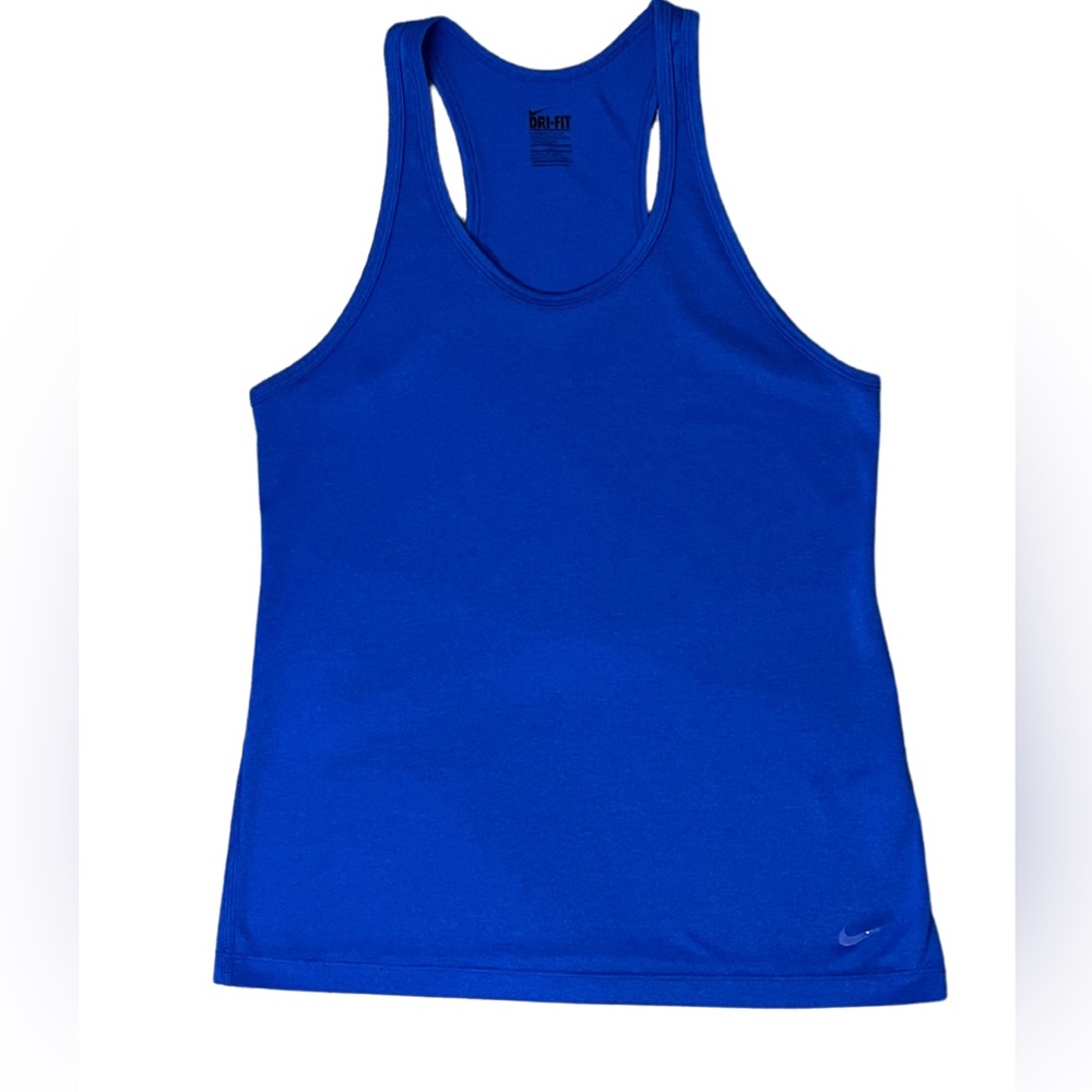 Nike DRI-FIT Training Tank Top | Size Medium | Color Hyper Royal Blue